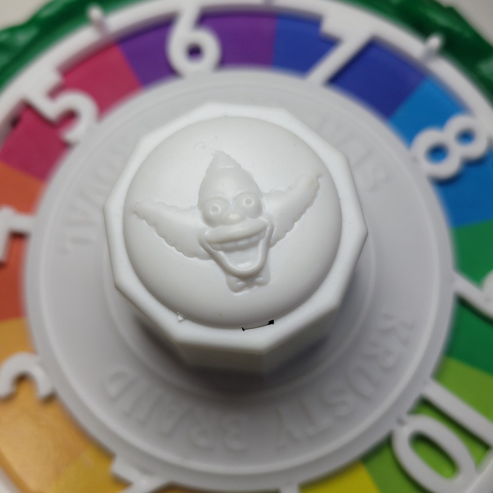 Simpsons Krusty Spinner The Game of‎ Life Replacement Part Green White 2001
